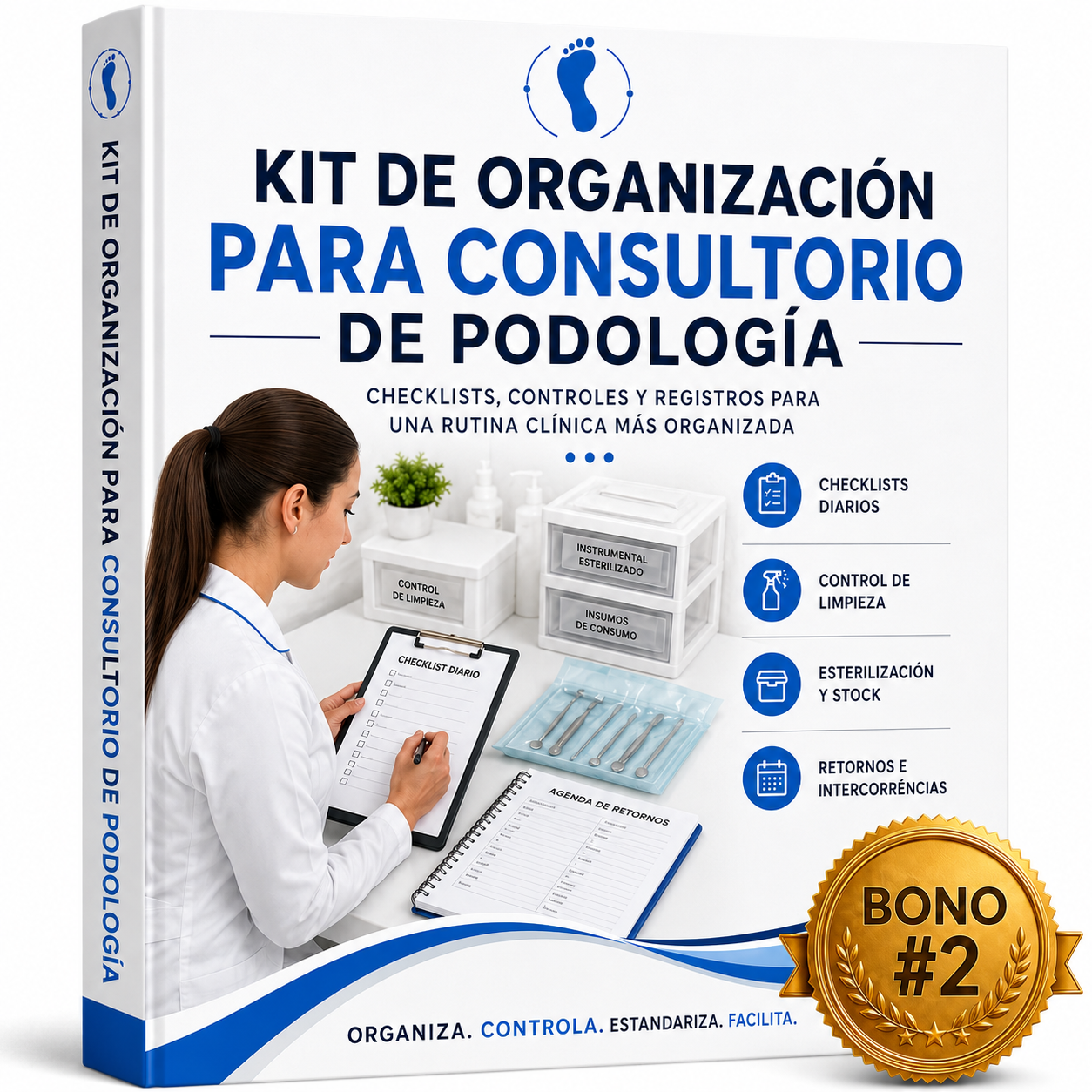 Kit de Organización para Consultorio de Podologia